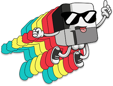 $BSACK Character - Blocksack mascot for AI-powered DeFi ecosystem